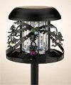 6pcs Monkeys with Palm Trees Solar Light - White LED