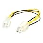 StarTech.com 8-Inch ATX12V 4-Pin P4 CPU Power Extension Cable (ATXP4EXT)