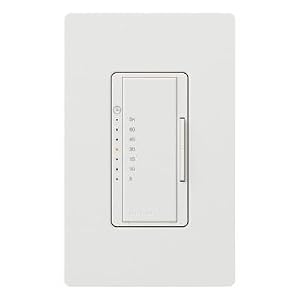 Lutron MA-T51-WH Maestro Countdown Timer, White by Lutron