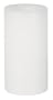 Candle Impressions CA10301WH 6-Inch Vanilla Scented Flameless Round Wax Candle, White