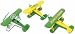 ALPHA INTERNATIONAL 4" STEARMAN BI-PLANE JOHN DEERE ASST