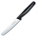 Kitchen & Housewares : R H. Forschner by Victorinox 4-1/2-Inch Round Tip, Wavy Edge Knife, Black Poly Handle