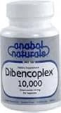 Anabol Naturals Dibencoplex (B-12 10,000 Mcg) ,(An Active Oral Form of B-12. Dibencozide Can Be Effective Taken Orally and Is Retained in Body Tissues to a Greater Degree Than Regular B-12)60 Capsules