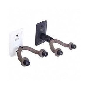 String Swing Metal Home and Studio Wide Guitar Hanger in White by 
