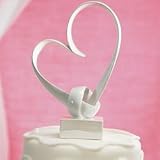 """My Love"" Stylized Heart Cake Topper"