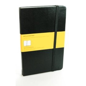 Moleskine Large Squared Notebook by Pens