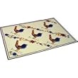 Maxam Rooster Pattern Vinyl Placemat