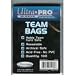 100 Resealable Team Bags for Sports Cards