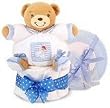 Kara Nessian Blue Kaloo Patapouf Sailor Diaper Cake or Baby Shower Centerpiece