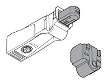 Blumotion Hinge Adapter, Compact w/ Spacer