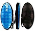 Exile Deluxe Travel Skimboard Bag - Light Blue
