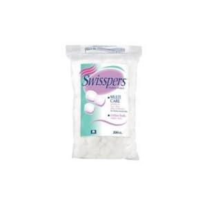 Swisspers multi care cotton balls triple size - 200 Ct by Swiss Beauty