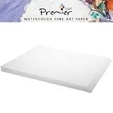 Premier Imaging Fine Art Archival Textured Matte Watercolor Inkjet Paper, 12mil, 210g/m2, 13x19