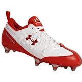Football - UA 8U PROTO SPEED LOW D FB SHOE WHT/SCA