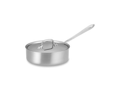 All-Clad Brushed Stainless Professional Nonstick Saute Pan, 2-Qt., from Williams-Sonoma WS