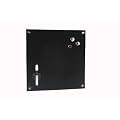 Zeller 11602 Memobord, Glas / 40 x 40, schwarz