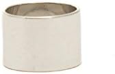Thick Metallic Coated Midi Ring