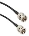 115101-35-30.00?-?RF/Coaxial Cable Assembly, Belden 179DT, 75 Ohm, 4GHz, BNC Straight Plug, BNC Straight Plug