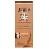 Jergens Natural Glow Healthy Complexion Daily Facial Moisturizer for Medium to Tan SPF, 2 Ounce