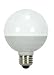 Satco S8784 - 7 Watt LED G25 Globe Light Bulb, 20-25 Watt Incandescent Equivalent, 5000K