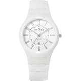 Skagen Women's 817LWXC Ceramic White Ceramic Watch
