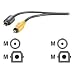 ROLINE A/V-Kabel, RCA ST-S/PDIF ST, 1m