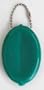 Rubber Squeeze Coin Purse with Chain 6 Pcs Green