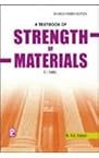 A Textbook of Strength of Materials