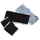 Lumiquest Velcro Strip Pack, Replacement Attaching Strips, Black (4).