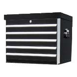 27 5-Drawer Top Chest Toolbox (Black)