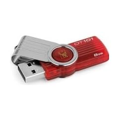 Kingston DataTraveler 101 G2 8GB USB-Stick USB 2.0 rot