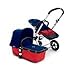Bugaboo Cameleon Stroller - Red Base - Dark Blue Fleece