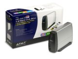 ATMT 362 - MEDIASIX - 6 IN 1 Memory Card Reader - External Hard Drive 3.5" - USB2 HUB - 160GB