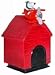 Peanuts Snoopy Red Barron Dog House Bank and Fan Pull