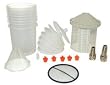 DeVILBISS DeKUPS Demo Starter Kit 24 oz. Disposable Spray Gun Cup System