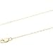 14K Yellow Gold Lasered Titan Gold Curb Chain - 24 inches