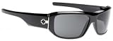 Spy - Lacrosse Sunglasses, Black Shiny w Grey lens by