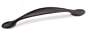 Laurey 25266 Cabinet Hardware 96MM Small Spoonfoot Pull, Oil Rubbed Bronze