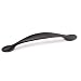 Laurey 25266 Cabinet Hardware 96MM Small Spoonfoot Pull, Oil Rubbed Bronze