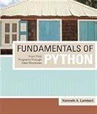 Fundamentals of Python : from first programs through data structures