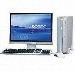 �\�[�e�b�N PC STATION BJ3713PB/19WB Windows Vista Home Premium 19�^W�t���Z�b�g OfficePerso BJ3713PB/19WB