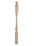 Acanthus Hand Carved Newel - Cherry