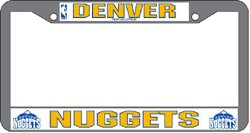Rico License Plate Frame - Denver Nuggets