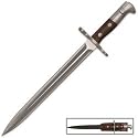 Swiss K31 Bayonet with Frog and Scabbard, Used