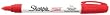 Sharpie Paint Marker Red Pen Oil Base Medium Point (1-Each)