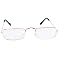New Classic Golden Rimmed Santa Claus Costume Glasses