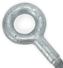 Industrial Grade 2ULF4 Eye End Fitting, Left, 5200 lb, 6 In