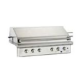 OCI Elite Series OCIE48BQARL 48 Built-in Professional Gas Grill with 1280 sq. in. Cooking Surface, 4 Stainless Steel Burners and Smoker & Rotisserie Burner: Stainless Steel: Liquid Propane (Grill Cart Not Included)