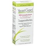YeastGard Homeopathic Suppositories Treatment with Probiotics 10 ea