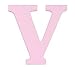 KidKraft Wood Letter - Pink